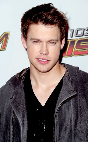 chord overstreet hairdo glee latest over harrison frazer getty